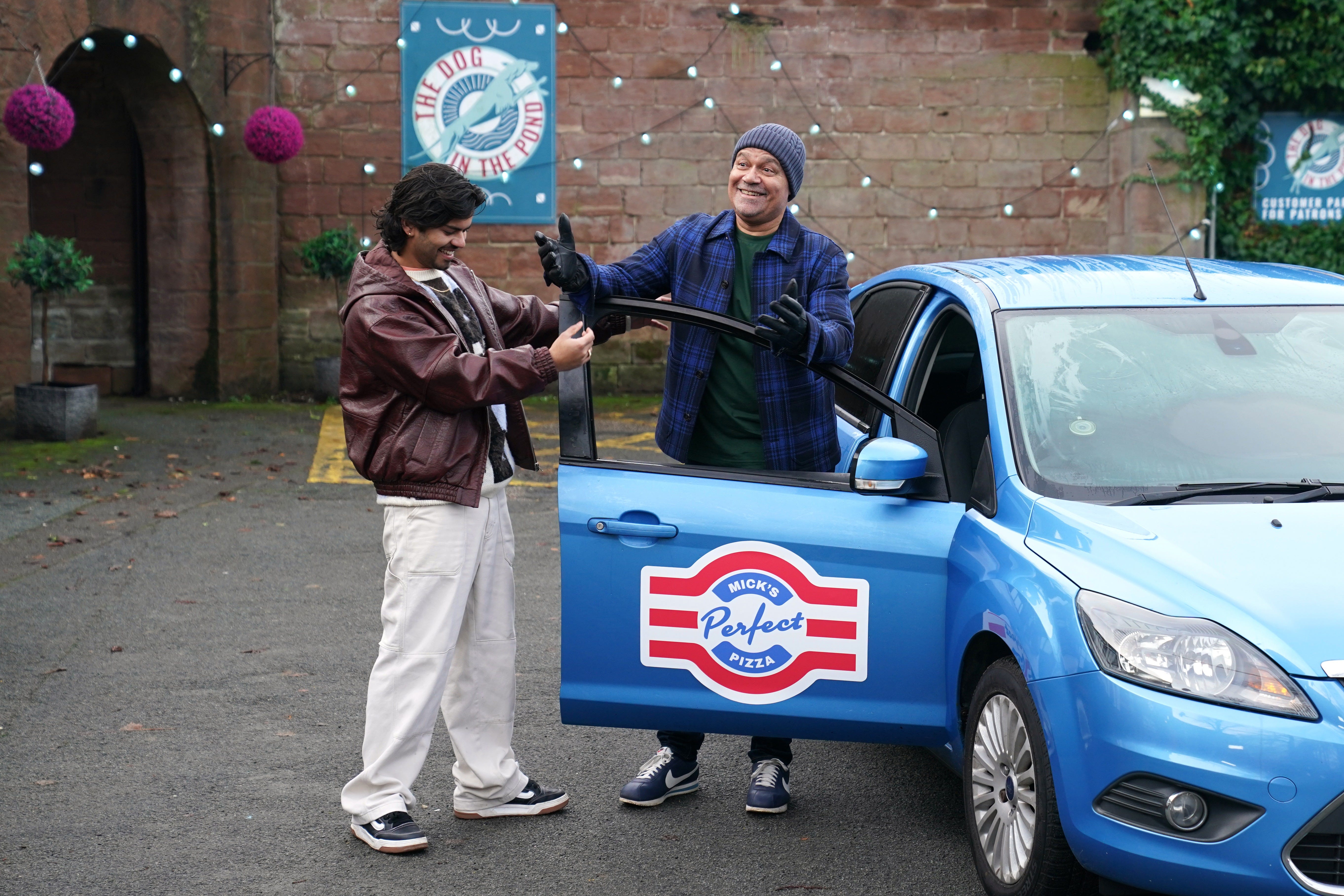 dillon ray and donny clark in hollyoaks