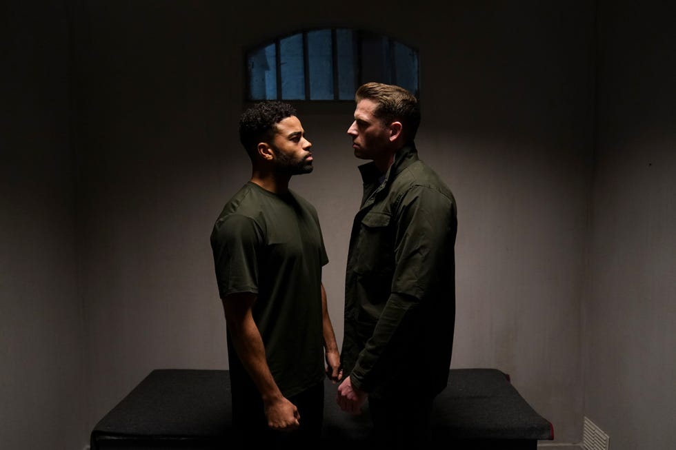 Prince McQueen and Smithy in Hollyoaks prince mcqueen and smithy in hollyoaks