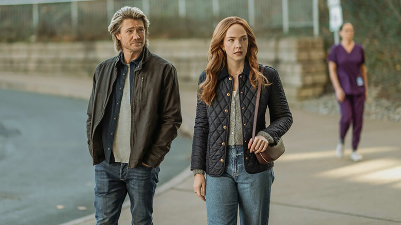 Cal and Maggie on The CW's Sullivan's Crossing Season 4