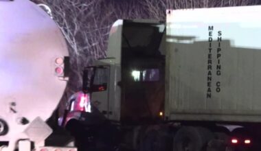 Tractor trailer collision causes fuel spill in Mississauga – CP24
