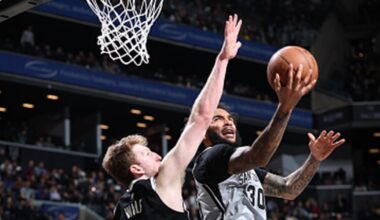 Spurs 126, Nets 110 – TSN