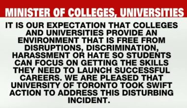 University of Toronto dentistry dean placed on leave after racism and antisemitism allegations – CP24