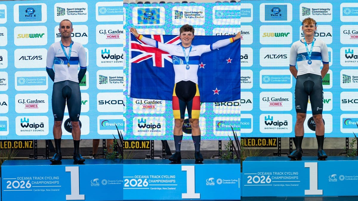 Sexton, Erwood, and Boys star at Oceania Track Cycling Champs