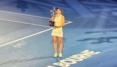 Australian Open champion Elena Rybakina Stood by Her Man