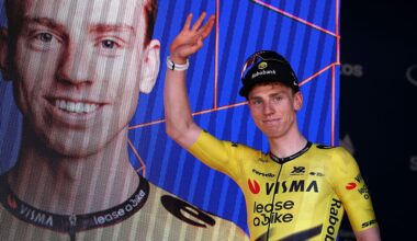 STIRLING, AUSTRALIA - JANUARY 25: Matthew Brennan of Great Britain and Team Visma