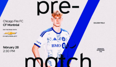 CF Montréal takes on Chicago Fire FC Saturday at Soldier Field