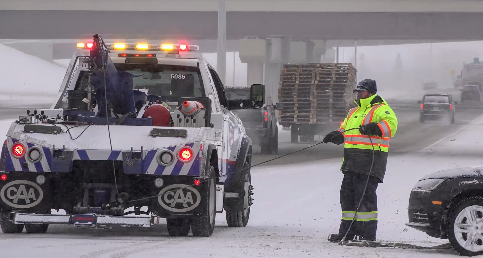 Update:Tow ban issued on QEII between Edmonton and north of Red Deer as winter storm hits Alberta - DiscoverAirdrie.com
