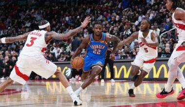 OKC defense too much for Toronto Raptors