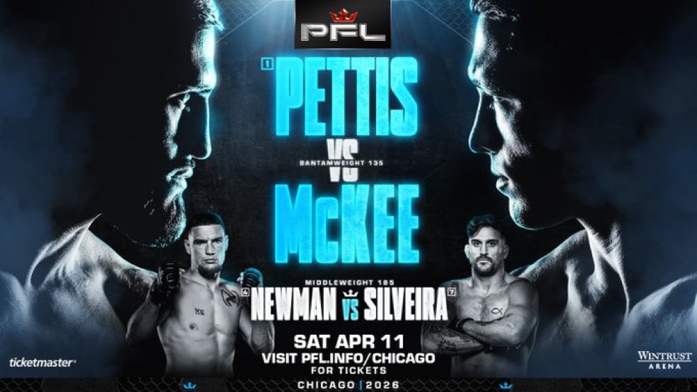 Sergio Pettis vs. Mitch McKee Headlines PFL Chicago on April 11