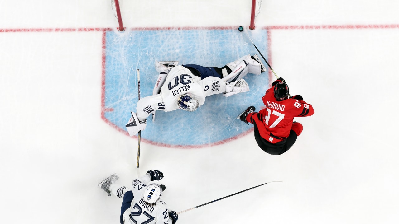 OLYMPICS: McDavid makes Olympic history as Canada tops Group A with 10-2 win over France