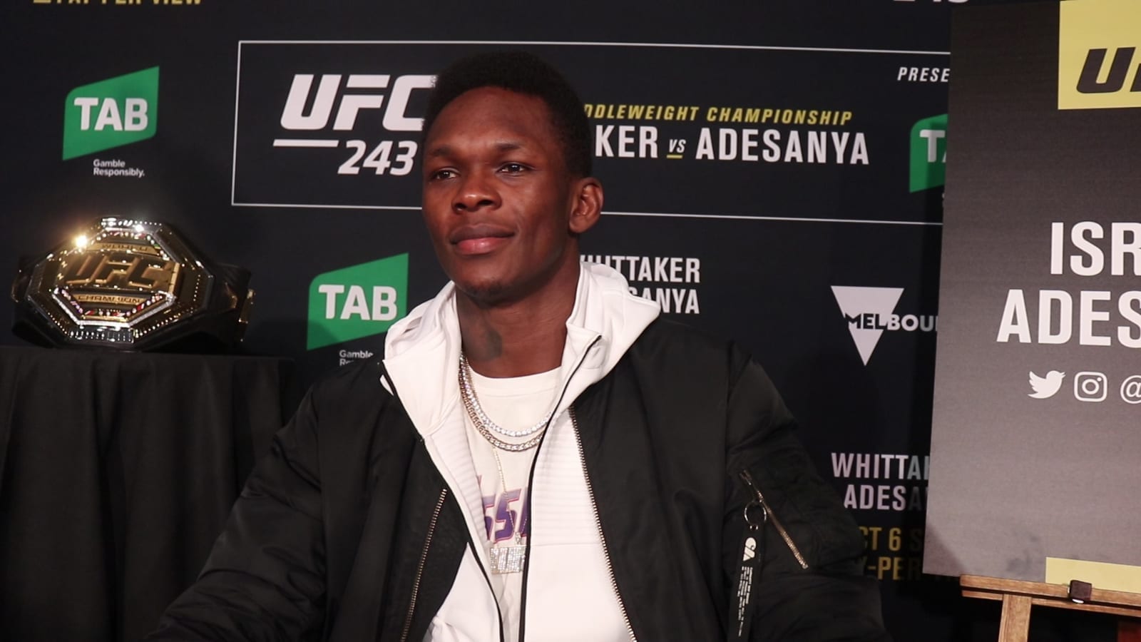 Israel Adesanya reflects on layoff as he prepares for Joe Pyfer test
