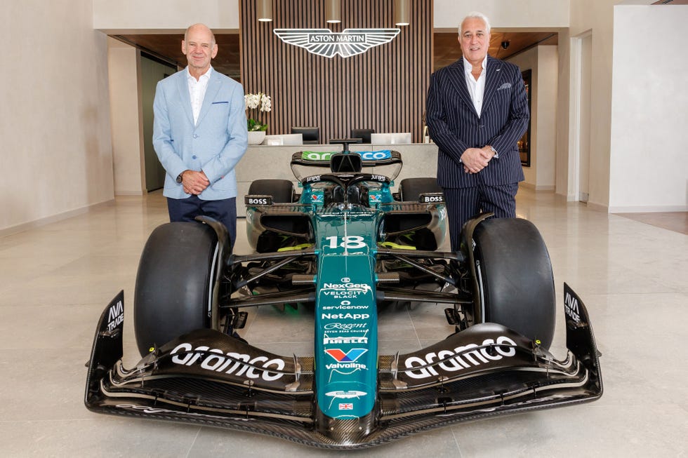 adrian newey lawrence stoll aston martin formula 1