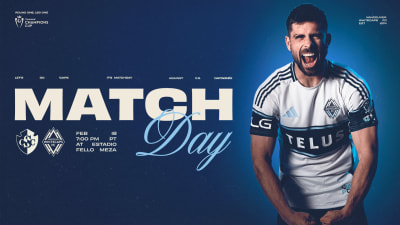 PREVIEW: 'Caps begin 2026 campaign, face C.S. Cartaginés in first leg of Concacaf Champions Cup Round One | Watch on OneSoccer, FuboTV, TELUS channel 980