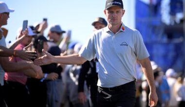After breaking a record set by Tiger Woods, Justin Rose discussed his decision to reject LIV Golf.