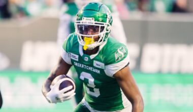 Saskatchewan Roughriders lock in clutch receiver KeeSean Johnson through 2027 | 620 CKRM - The Voice of Saskatchewan