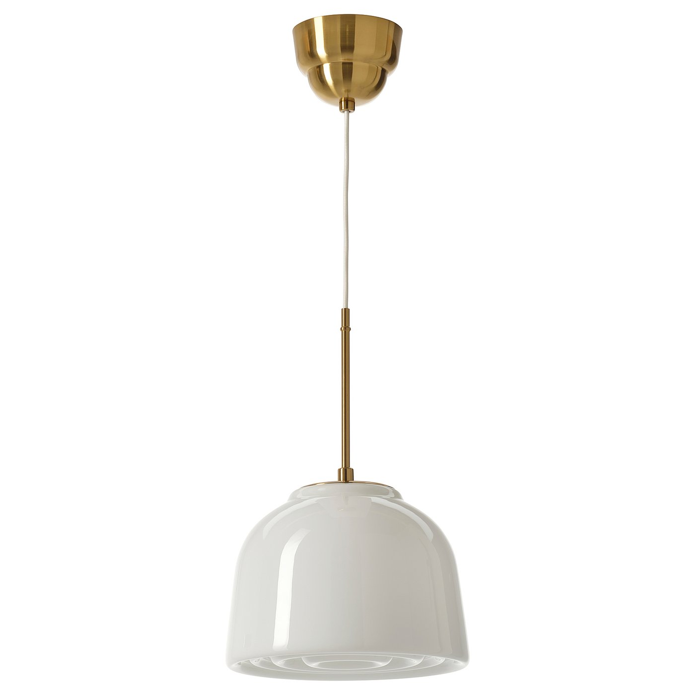 Mudderverk Pendant Lamp - Brass/opal Glass