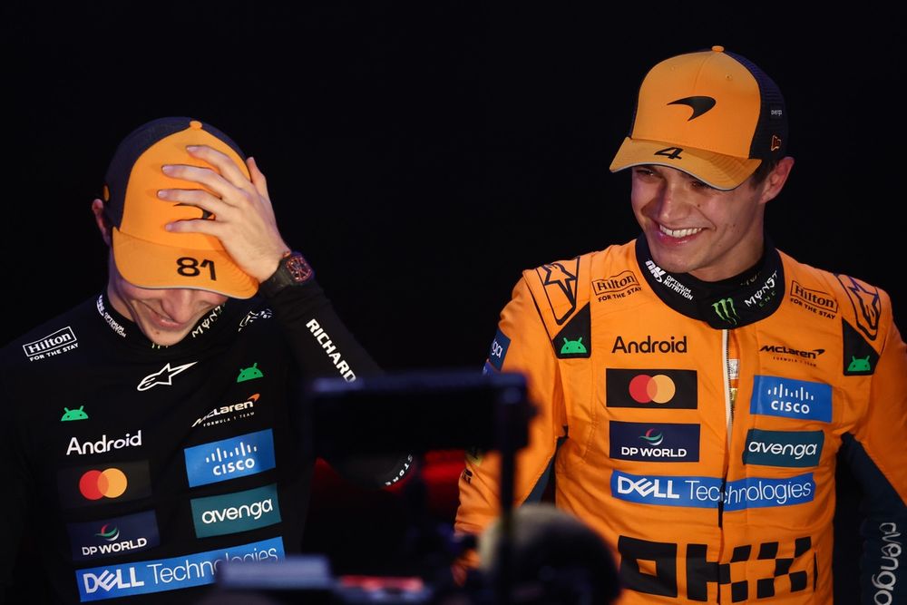 Lando Norris, McLaren, Oscar Piastri, McLaren