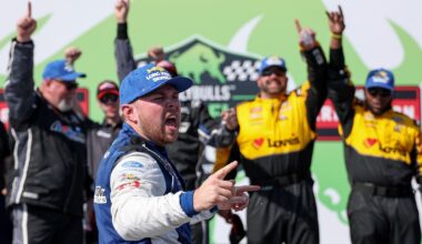 Layne Riggs wins first NASCAR Truck street race in memorable finish