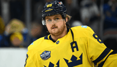 Nylander's status unclear for Sweden Olympic opener