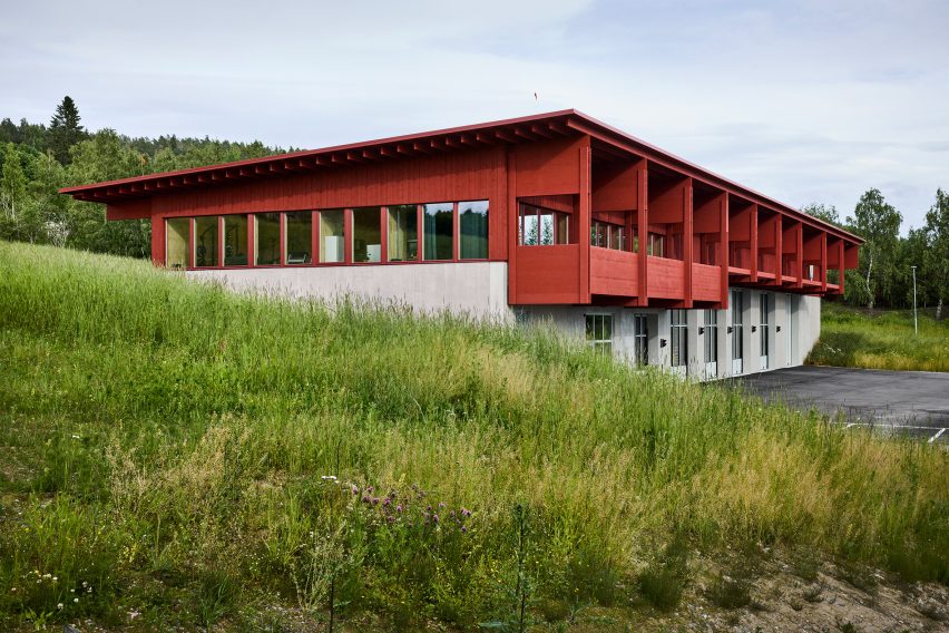 Liden fire station by Kod Arkitekter