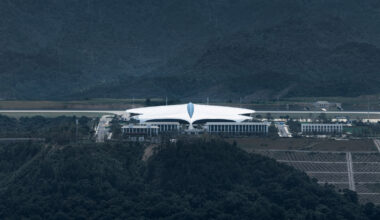 MAD models Lishui Airport in China on "mist-covered hills"