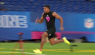 NFL combine 2026 results: Full list of measurements and 40 times