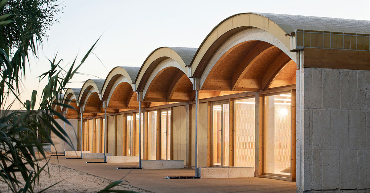 low-rise vaults top nursery school in mallorca by BOS arquitectes