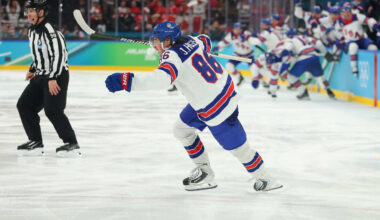 Jack Hughes scores in OT, Team USA wins Olympic gold medal game against Canada