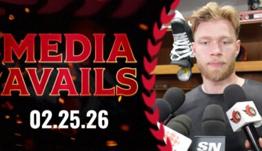 Nikolas Matinpalo Media Availability | Ottawa Senators