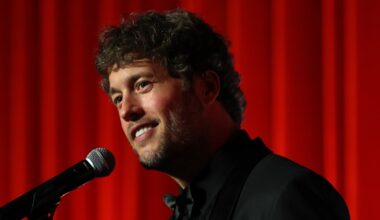 Matthew Stafford Brings His 4 Daughters as His Dates to the NFL Honors And It's Simply Adorable