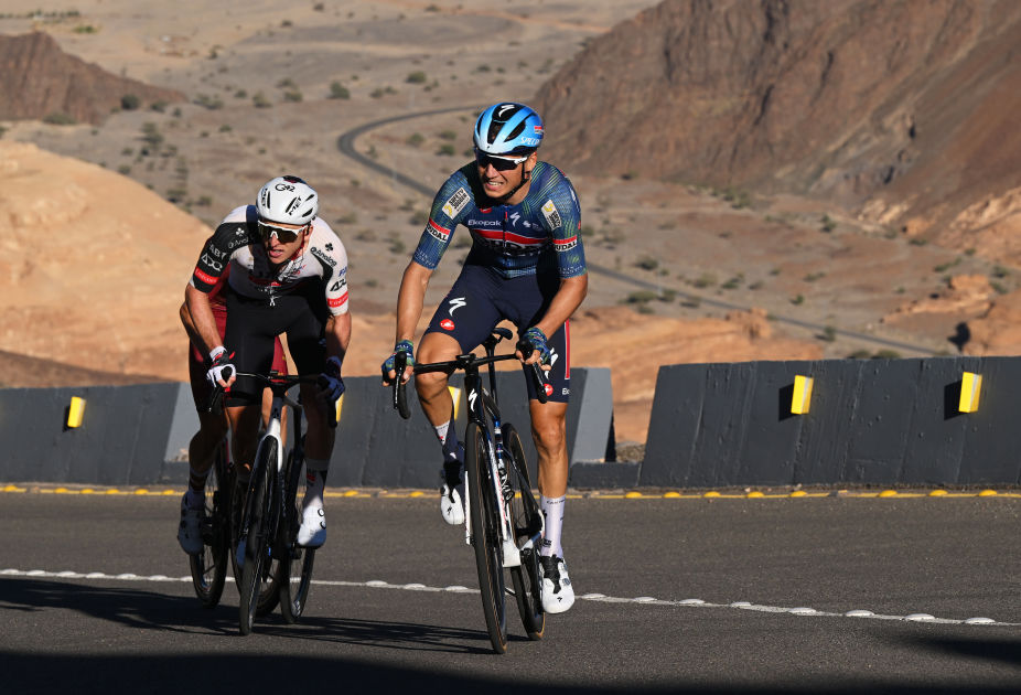 Vansevenant finishes top ten at the AlUla Tour