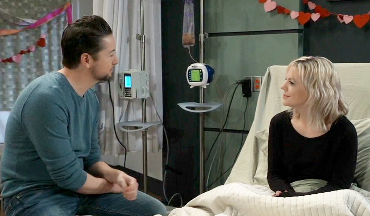 Spinelli and Maxie chat GH