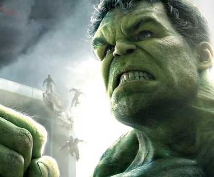 MCU'S HULK IN AVENGERS AGE OF ULTRON