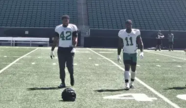 Saskatchewan Roughriders defensive lineman Mike Rose (42).