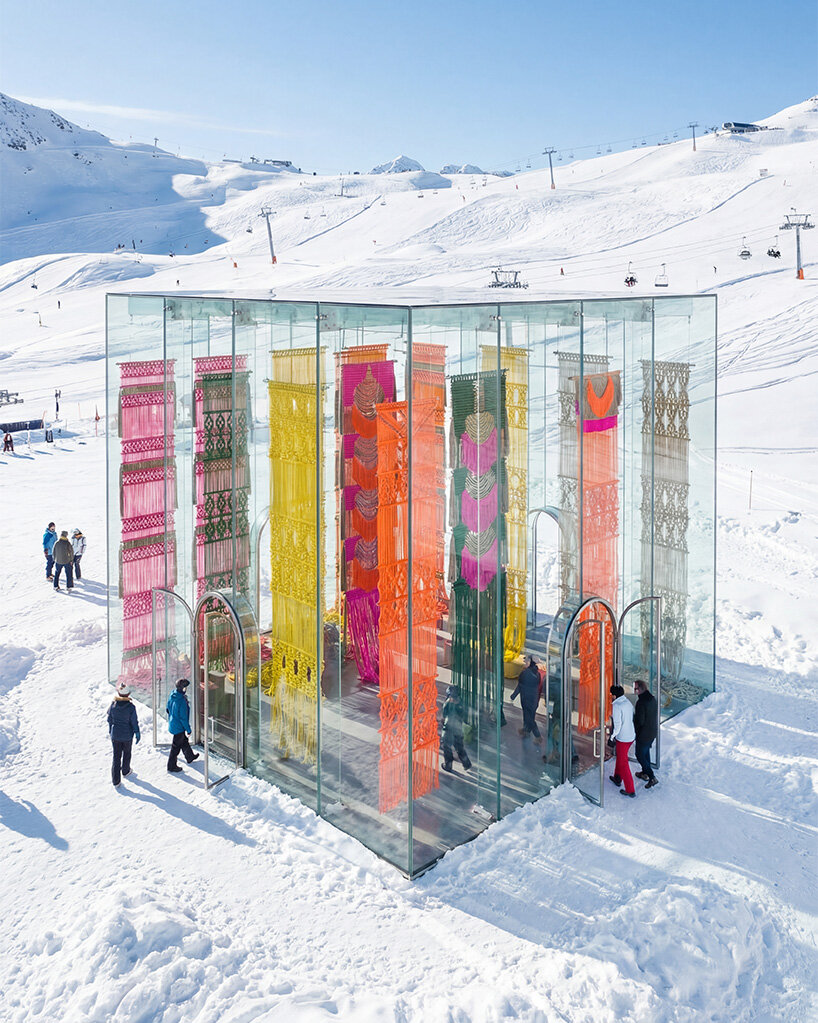 milla novo textile installation