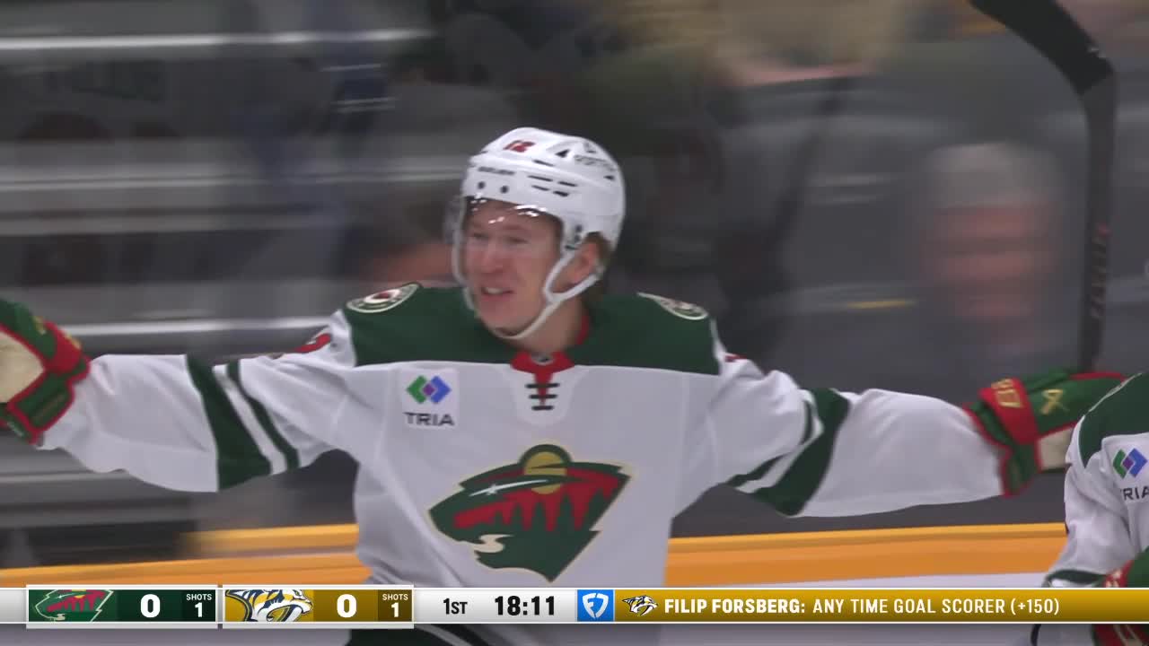 Boldy's opening breakaway goal | NHL.com