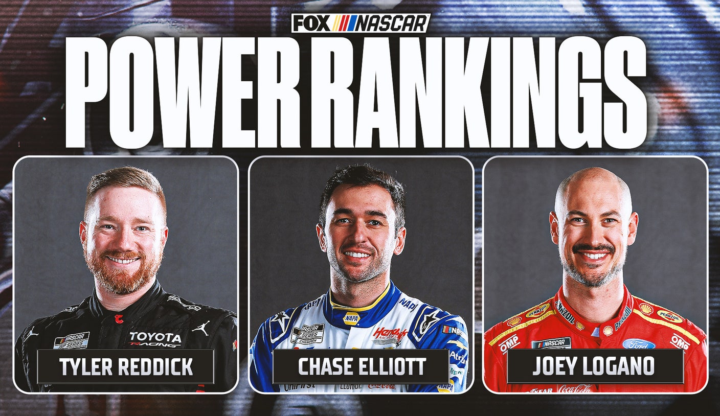 NASCAR Power Rankings: Tyler Reddick Surges, Chase Elliott Moves to Top