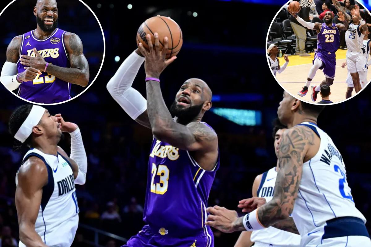 LeBron James becomes oldest player to have triple-double in NBA history in Lakers' win