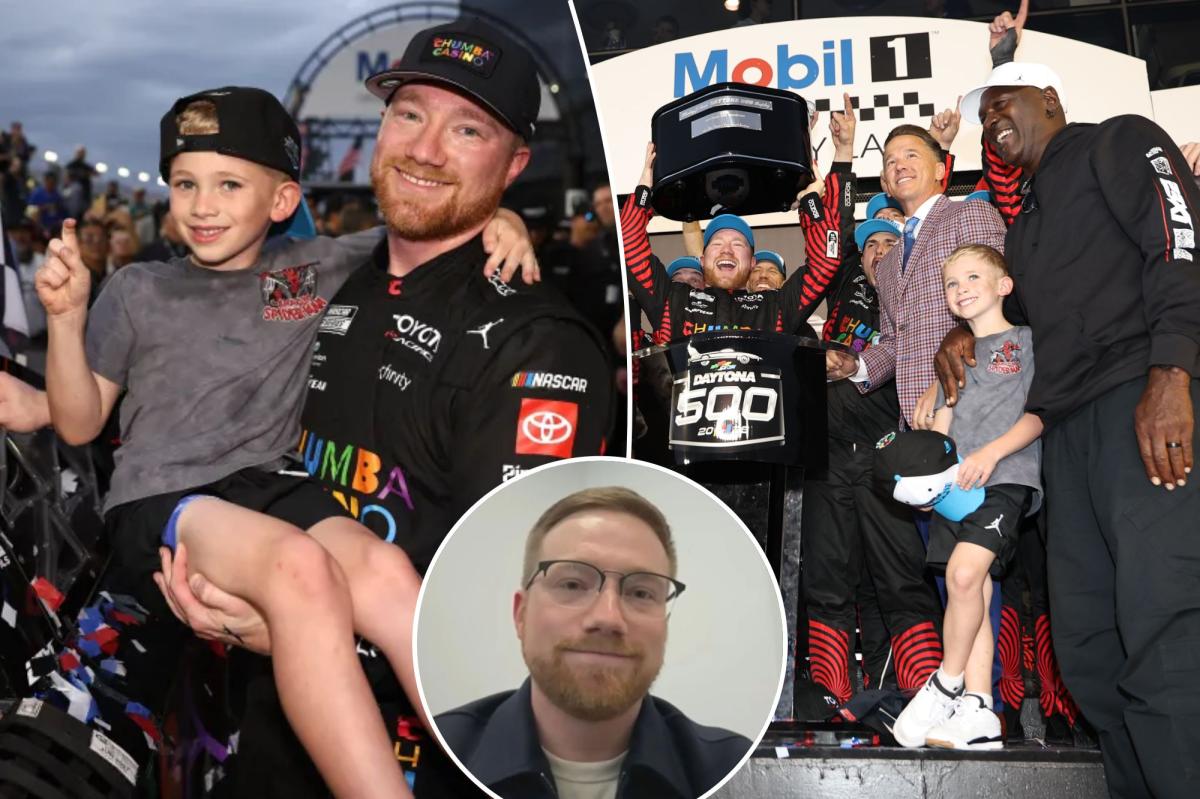 Tyler Reddick responds to viral Michael Jordan video with son after Daytona 500