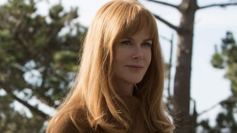 Nicole Kidman as Celeste Wright standing outside in Big Little Lies