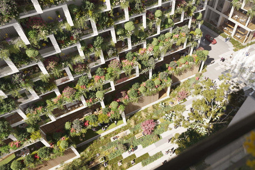 nivan sky gardens by studio symbiosis convert penthouses into vertical forest in hyderabad