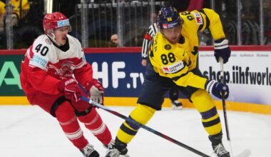 William Nylander misses practice ahead of Sweden's Olympic opener