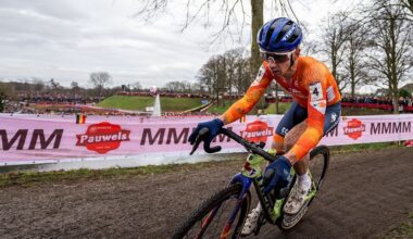 UCI Cyclo-cross World Championships: Lars van der Haar during his final race
