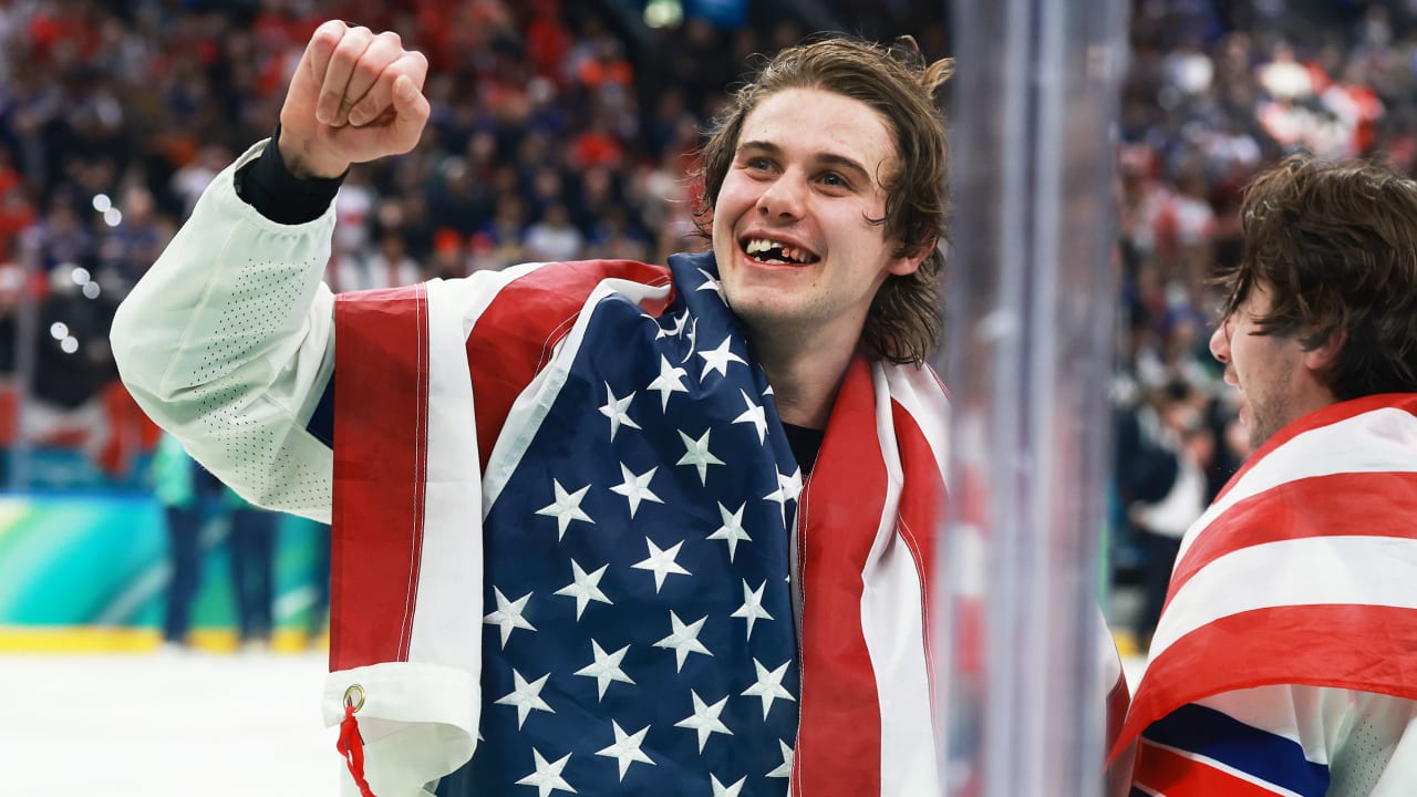 Jack Hughes becomes U.S. hockey hero by scoring 'Golden Goal' against Canada