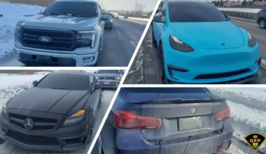 Nearly 400 window tint and license plate charges laid in blitz north of Brampton: police