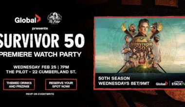 FREE Premiere Watch Party at The Pilot!