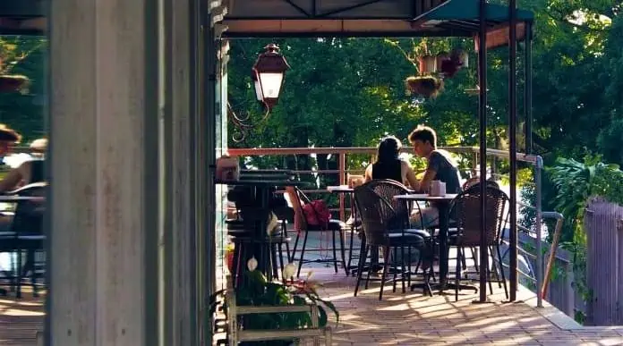 patio outdoor Brampton restaurant cafe bar