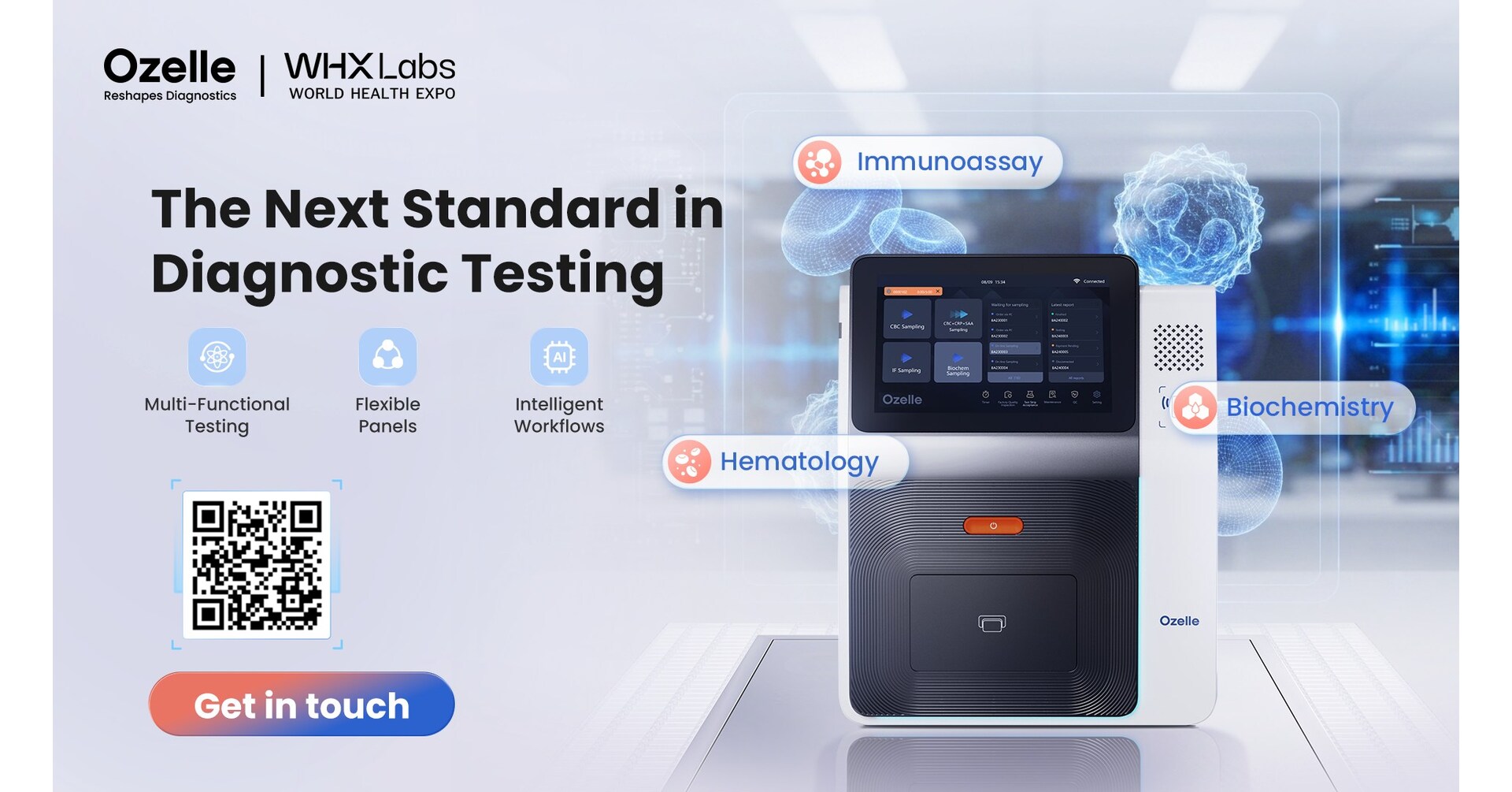 Ozelle's AI-Powered Diagnostics at WHX Labs Dubai 2026