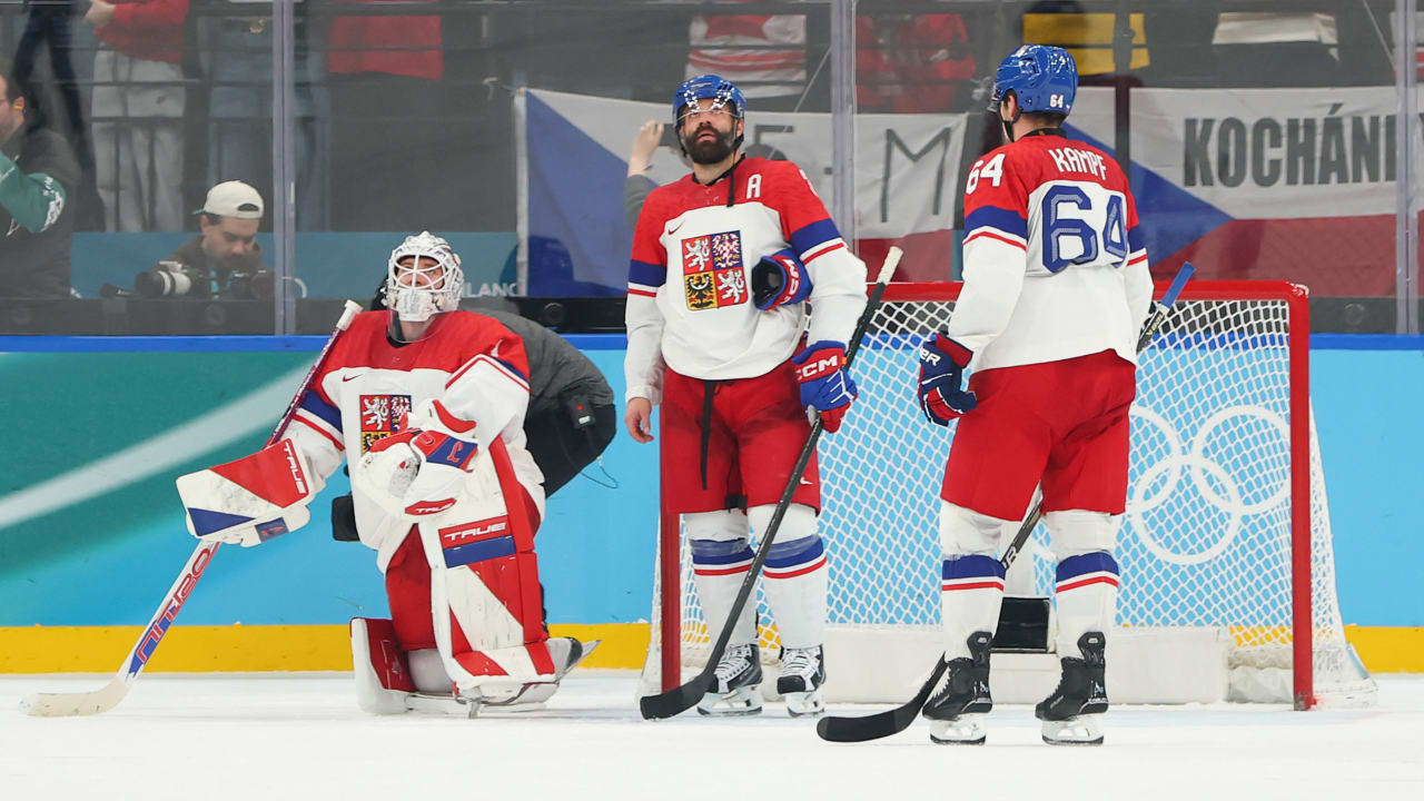 Czechia 'played with our heart' in near upset of Canada at Olympics