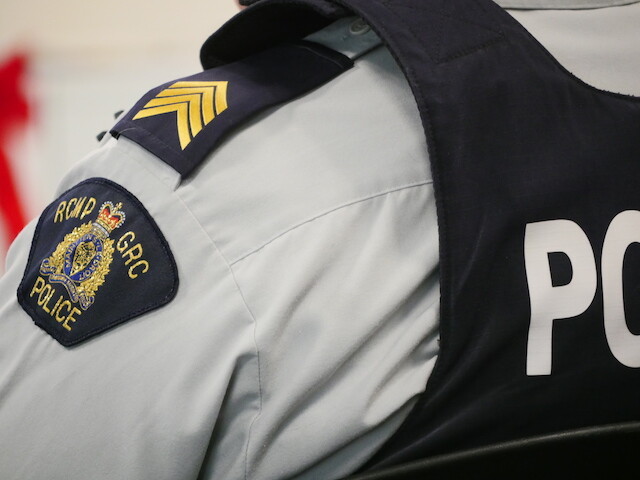 File photo of RCMP flash.